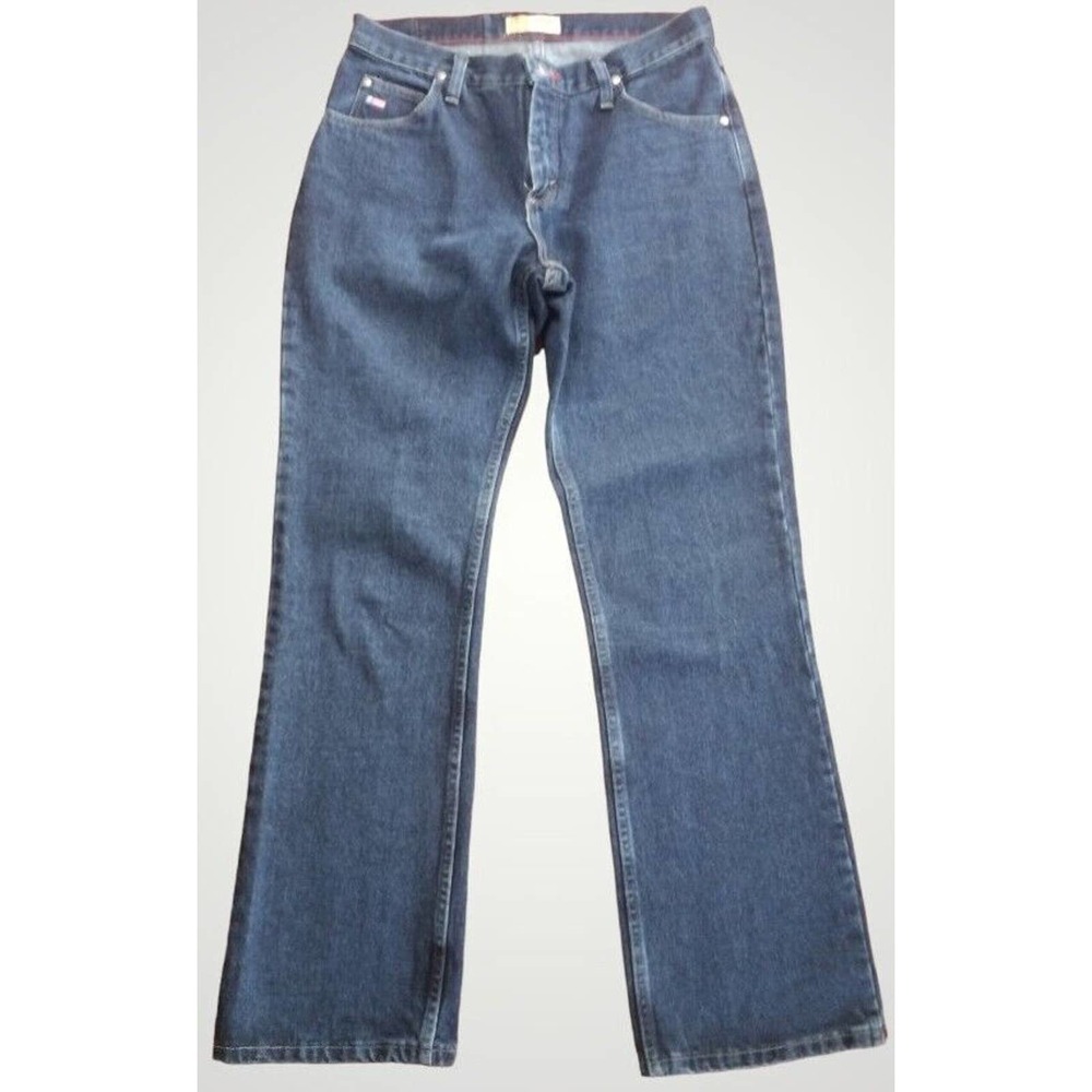 Wrangler 20x Tulsa Low Rise Slim Fit Denim Jeans Dark Wash Size 9/10